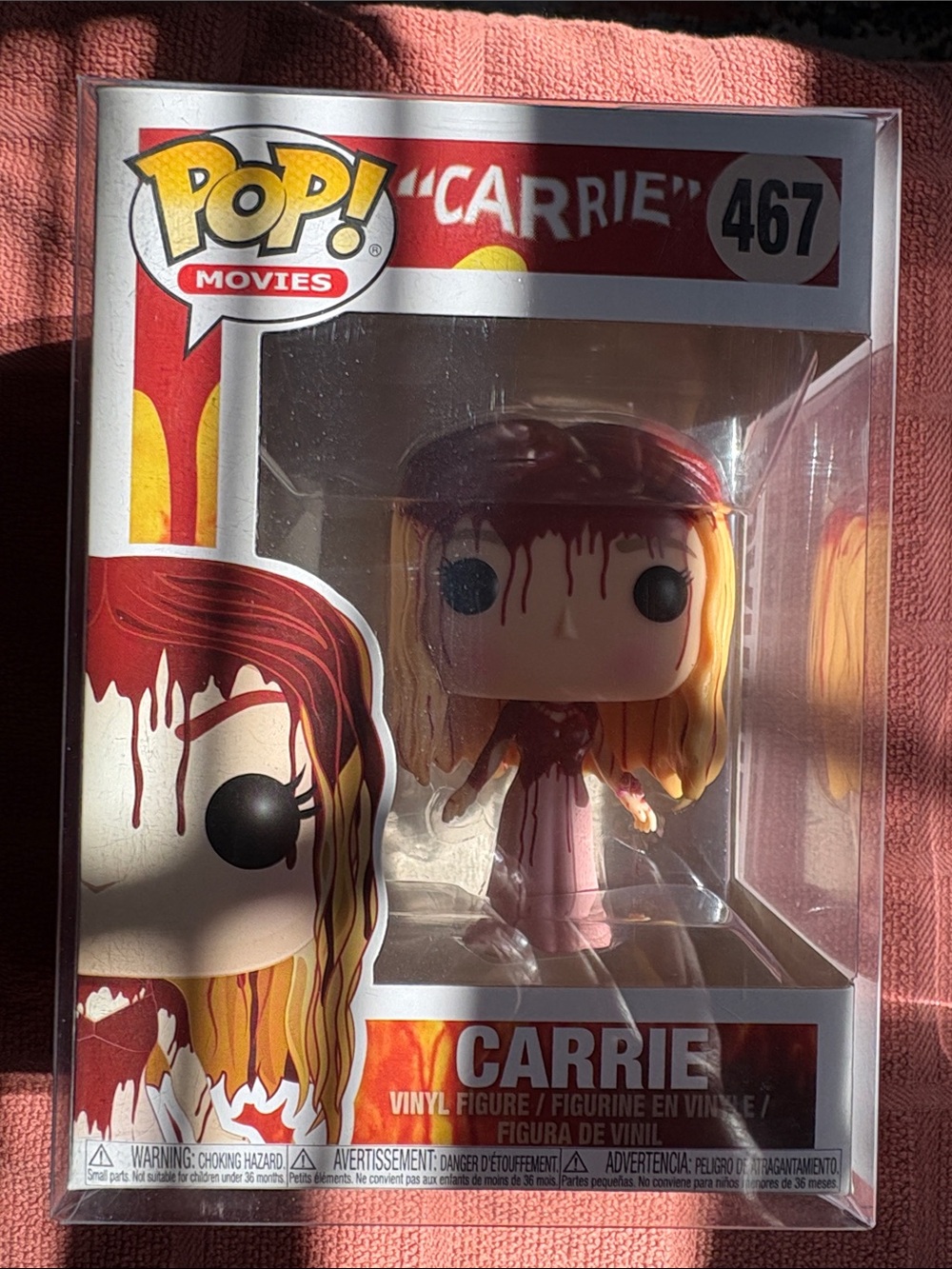 Funko Carrie Vinyl Figure - Red, Blonde
